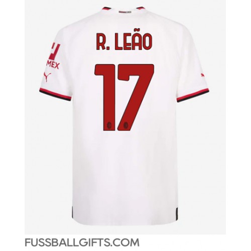 AC Milan Rafael Leao #17 Fußballbekleidung Auswärtstrikot 2022-23 Kurzarm